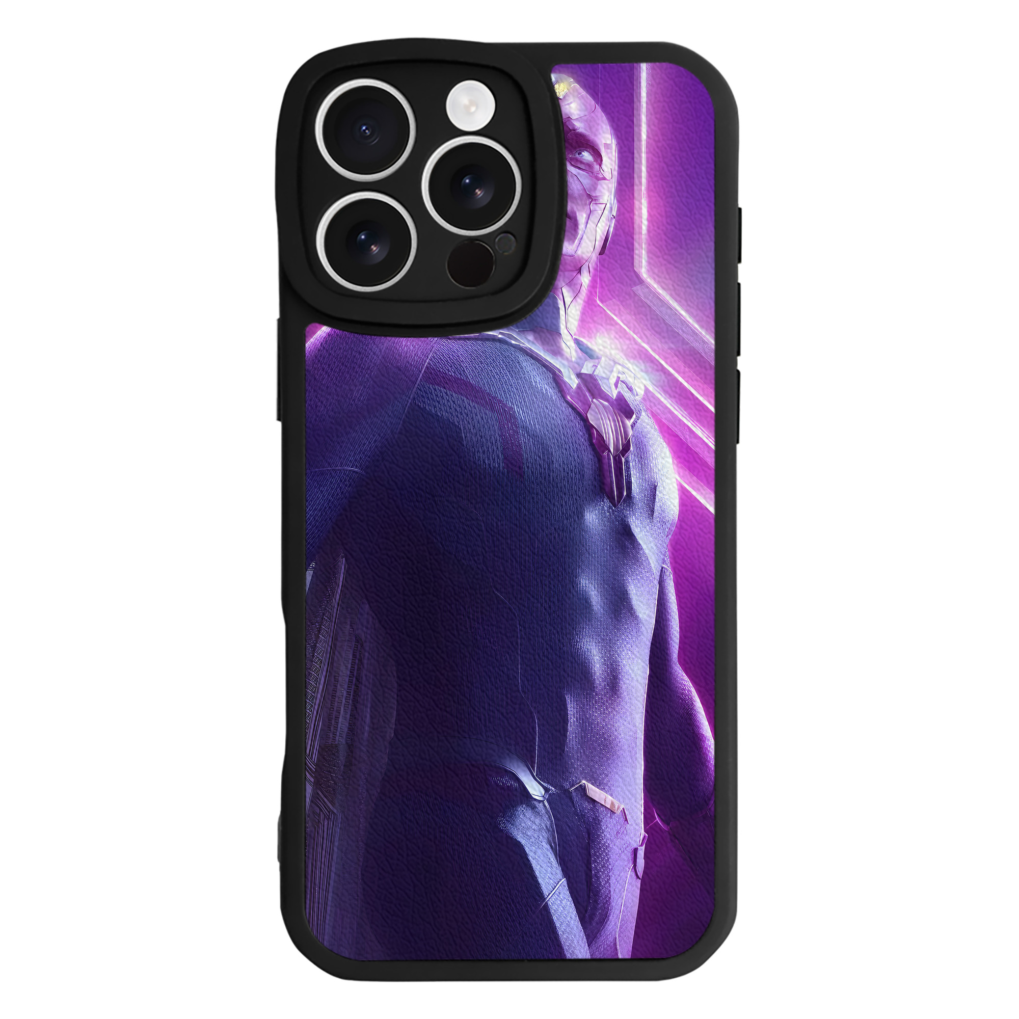 （画像用） アベンジャーズ The Avengers 【iPhone 16シリーズ対応】シリコンスマホケース（レザー調） 材質：シリコン